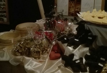 Unser Stand bei der Kelterweihnacht
